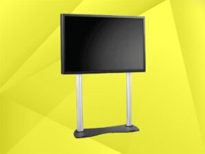 AUDIPACK FS-QR120E Design-Flachbildschirmständer für Großbild-Screen bis 98";