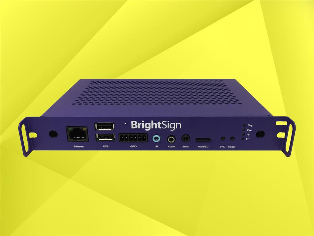 BRIGHTSIGN HO523 HD-MultiMedia-Player (OPS) mit Netzwerkfunktionen;