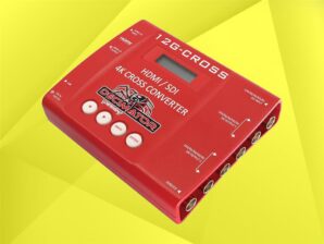 DECIMATOR-DESIGN 12G-CROSS 4K Converter Bidirektional 12G-SDI <> HDMI 2.0;