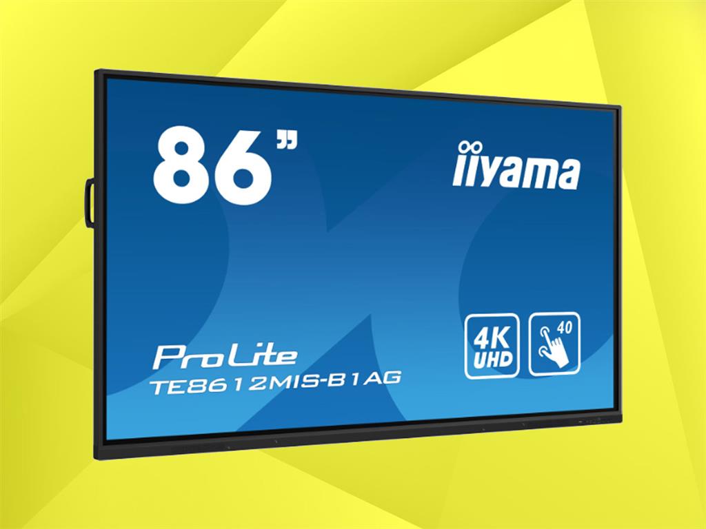IIYAMA TE-8612MIS ProLite Infrared-Touch LCD-Monitor 86"-Flachbildschirm 16:9 UHD;