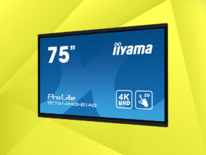 IIYAMA TF-7514MIS-B1 ProLite Infrared-Touch LCD-Monitor 75"-Flachbildschirm 16:9 UHD;