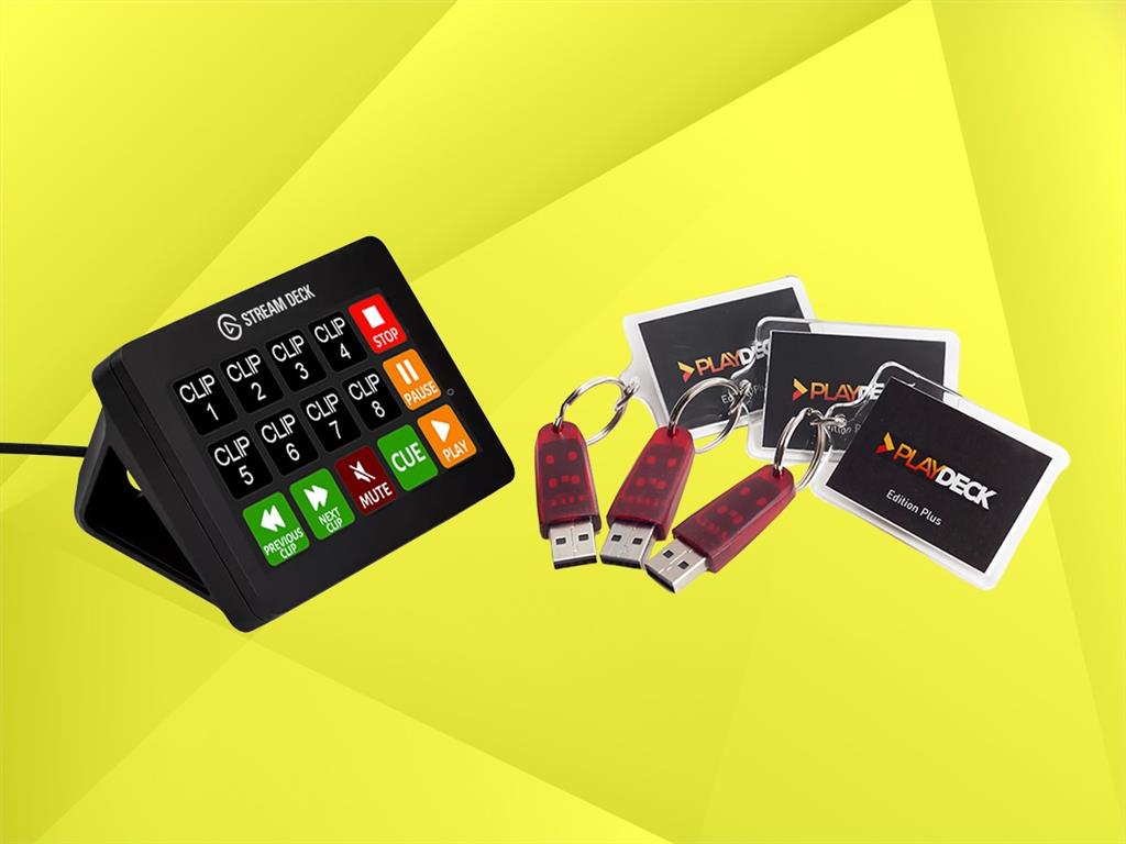 PLAYDECK "Plus" Video-Playback Soft-/Hardware-Set;