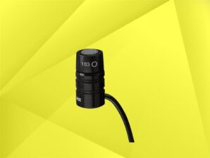 SHURE WL-183 Lavalier-Kondensator-Ansteckmikrofon schwarz; Kugel;