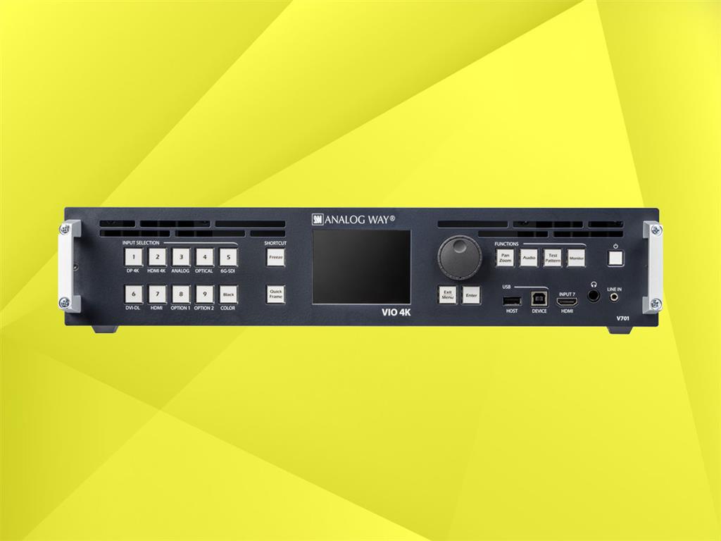 ANALOG-WAY VIO-4K/V701 Digitaler Multiformatwandler (OPT-4K60P-SDI);