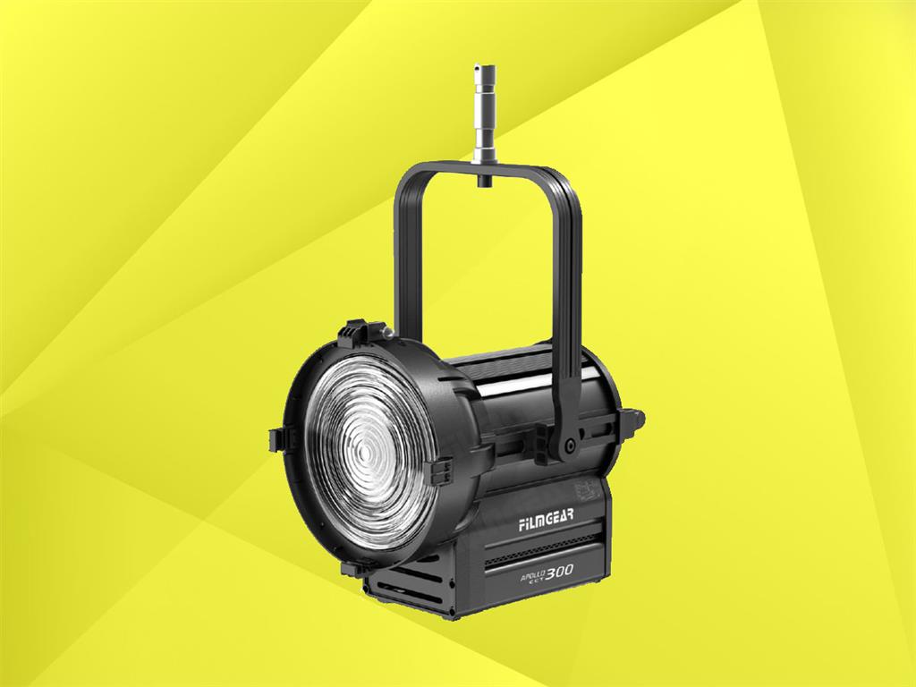 FILMGEAR Apollo-300B LED-Fresnelscheinwerfer (CCT/Bi-Color) 300W; schwarz;
