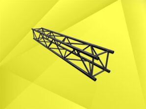 GLOBAL-TRUSS F44P-B 4Punkt-Traverse 40x40cm (schwarz); diverse Längen;