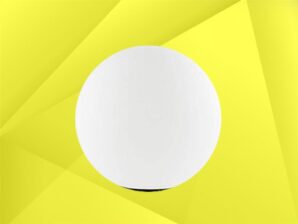 LIGHTCRAFT Shineball-400/L Kugelleuchte (weiß) Ø 40cm;