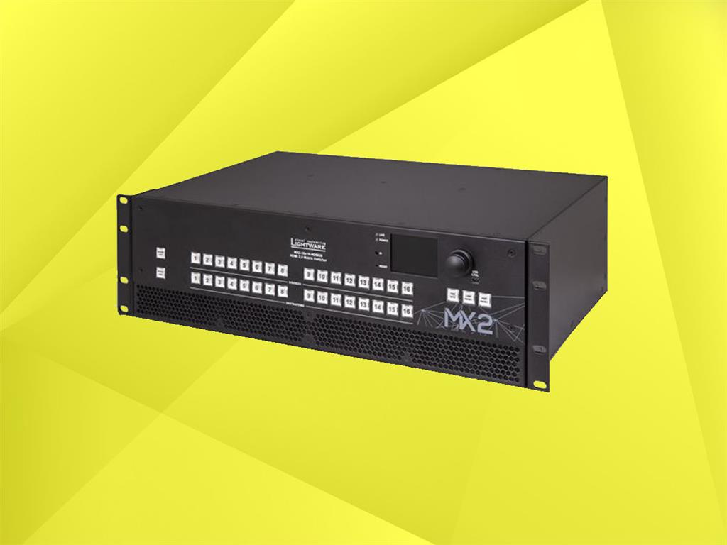 LIGHTWARE MX2-16x16-HDMI20-R HDMI-Matrix 16x16 (Kreuzschiene);